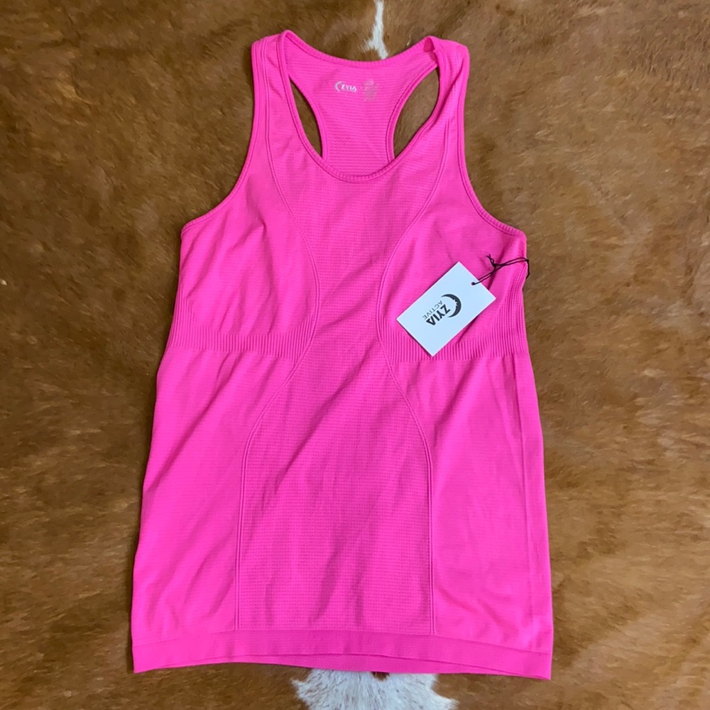 Zyia Active Copper Charger Tank Top NWT Size Large